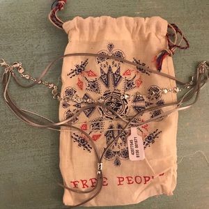 Free People, Layered Choker Necklace